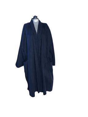 Women's Max Mara Navy Long Sleeve Jacket & Coat Size 10